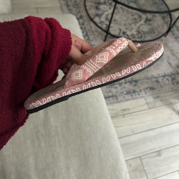Paisley Patterned Pink Sandals free people - Picture 5 of 5